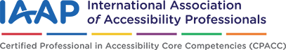 Certified Professional in Accessibility Core Competencies